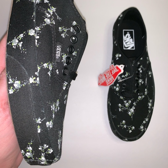 vans midnight floral